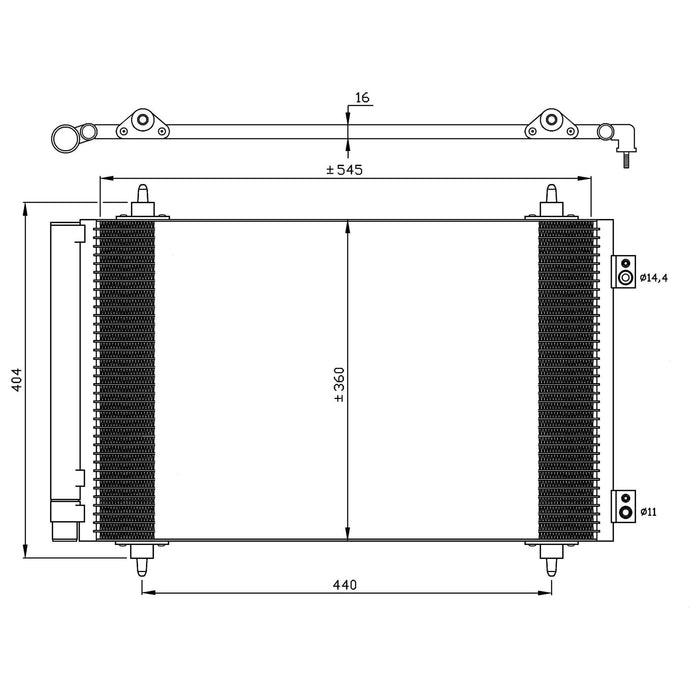 NRF Condenser 35844