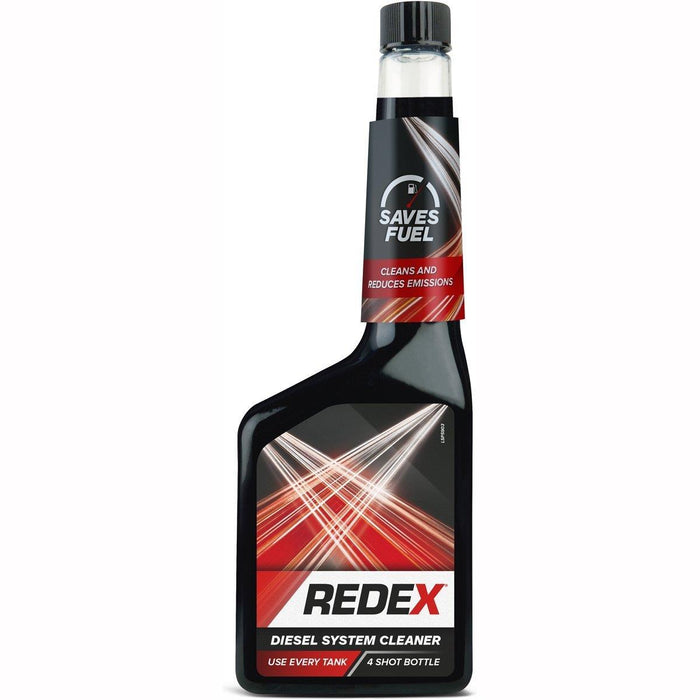 2x Redex Diesel Fuel System Injector Cleaner Treatment 500ml 4 Shot Bottle Redex  - Dynamic Drive