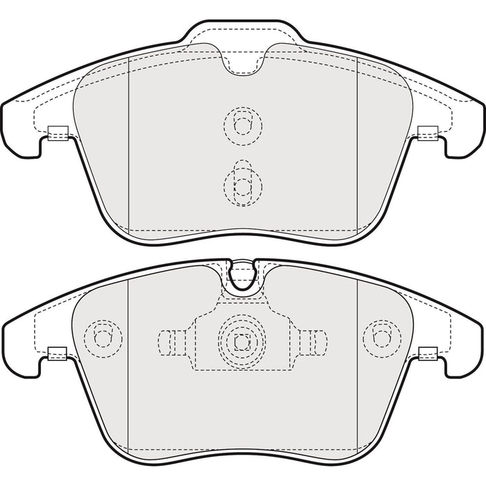 Genuine APEC Front Brake Discs & Pads Set Vented for Jaguar S-Type Apec  - Dynamic Drive