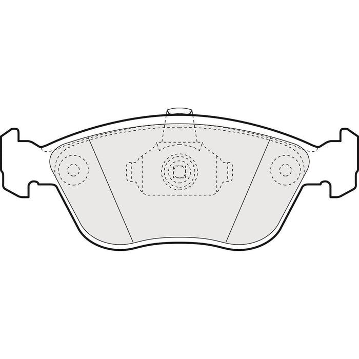 Genuine APEC Front Brake Disc & Pads Set Vented for Volvo S70 Apec  - Dynamic Drive