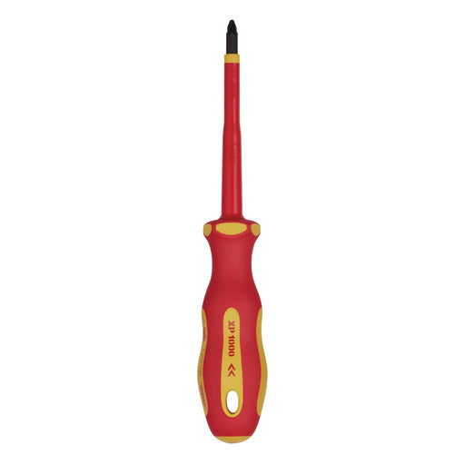 Draper XP1000 VDE PZ Type Screwdriver, No.2 x 100mm 64484 Draper  - Dynamic Drive