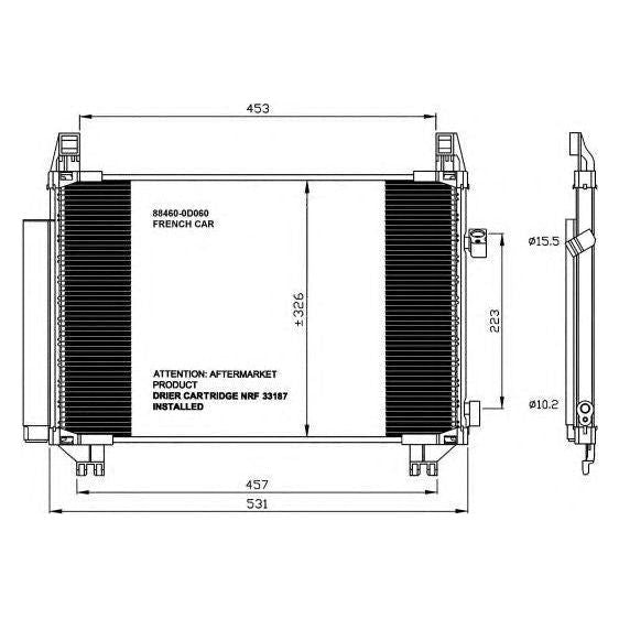 NRF Condenser 35654