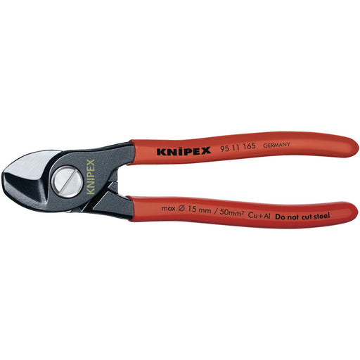 Draper Knipex 95 11 165 SBE Copper or Aluminium Only Cable Shear, 165mm 19590 Draper  - Dynamic Drive