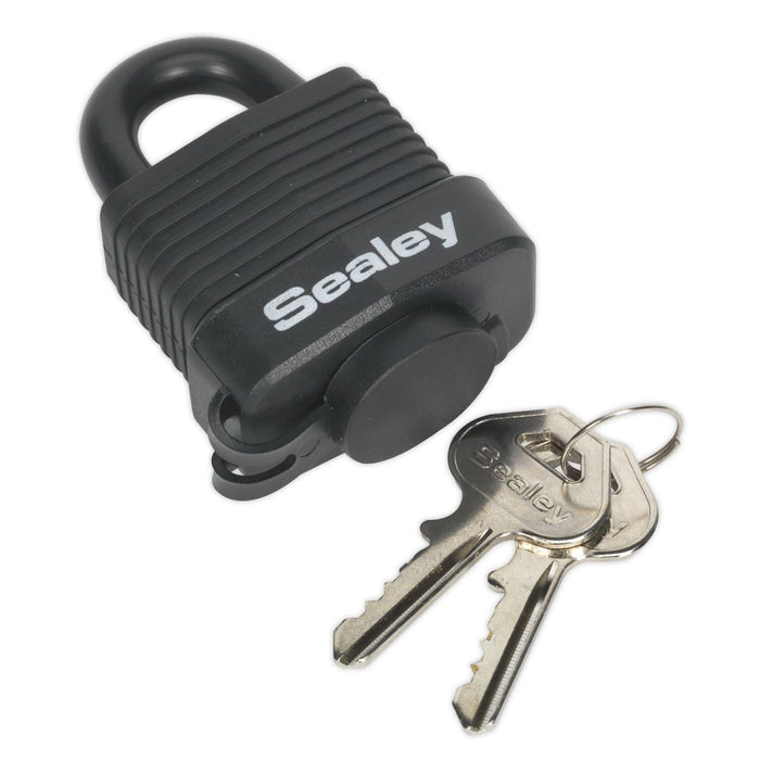 Sealey Steel Body Weatherproof Padlock 45mm