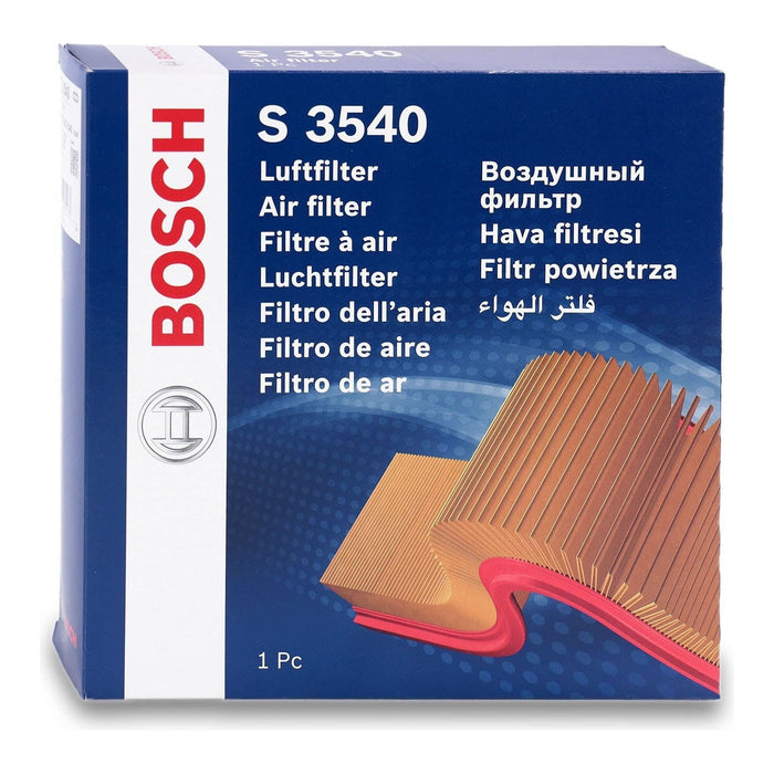 Genuine Bosch Car Air Filter S3540 fits VW Lupo - 1.0 - 98-05 1457433540