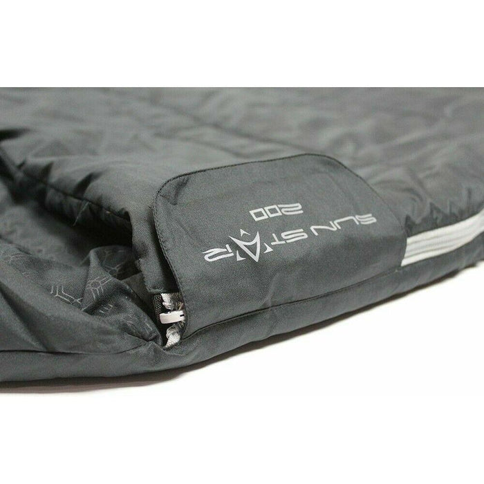 Outdoor Revolution Sun Star Double 200 Sleeping Bag 2022 Charcoal ORSB2012 Outdoor Revolution  - Dynamic Drive