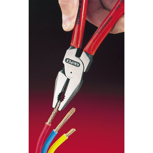 Draper Knipex 02 01 200 SB High Leverage Combination Pliers, 200mm 19588 Draper  - Dynamic Drive