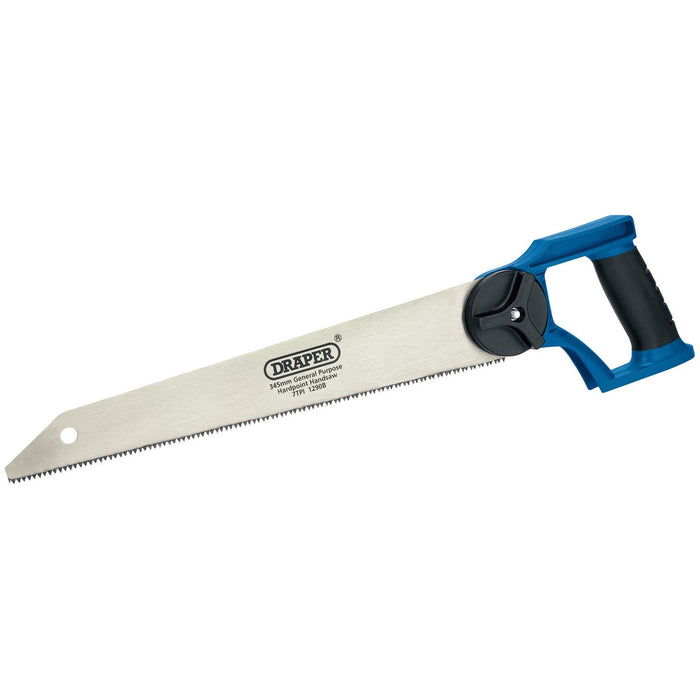 Draper General Purpose Hardpoint Handsaw, 345mm, 7tpi 29265 Draper  - Dynamic Drive