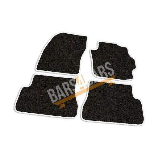 Tailored White Trim Carpet Mats for Mazda 3 05-09 2005 2006 2007 2008 2009 UKB4C  - Dynamic Drive