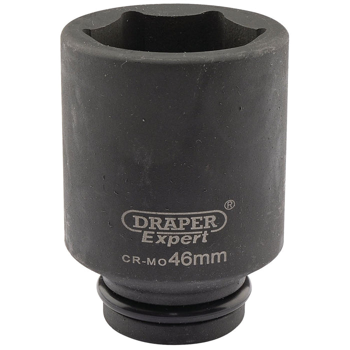 Draper Expert HI-TORQ 6 Point Deep Impact Socket, 3/4" Sq. Dr., 46mm