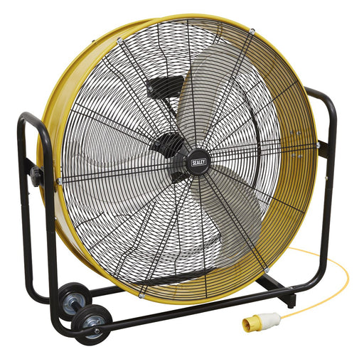 Sealey Industrial High Velocity Drum Fan 30" 110V HVD30110V Sealey  - Dynamic Drive