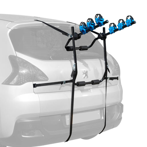 Ford Fiesta MK6 2001-2008 3 Bike Carrier Rear Boot Mounted Cycle Rack UKB4C  - Dynamic Drive