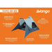 Vango Teepee Air 400 Tent 4 Person Man Waterproof Outdoor Camping  Festival Vango  - Dynamic Drive