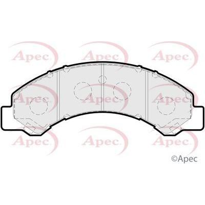 Apec Brake Pads Front Fits Isuzu N-Serie Nqr 7009/98 -