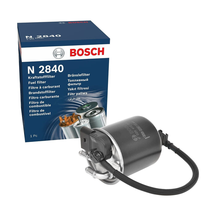 Bosch Car Fuel Filter N2840 fits Mercedes-Benz Sprinter 313D BlueTec|BlueTec Blu