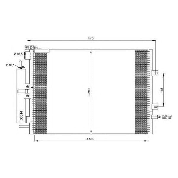 NRF Condenser 35897