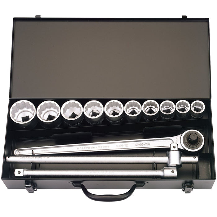 Draper Metric Socket Set, 3/4" Sq. Dr. (13 Piece) 00385 Draper  - Dynamic Drive