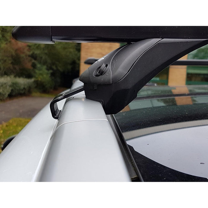 Steel Locking Roof Rack Cross Bars fits Citroen C3 Aircross 2017-2020