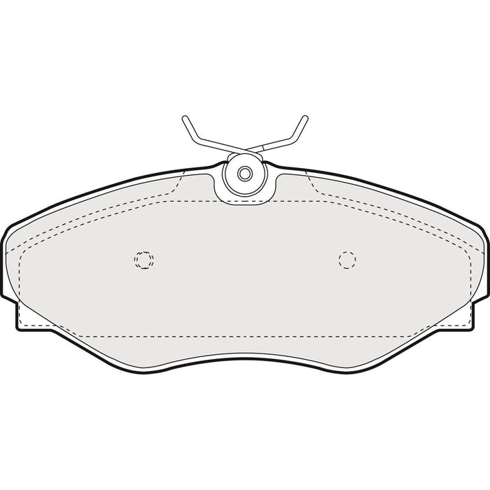 Apec Brake Pads Front Fits Renault Avantime Espace