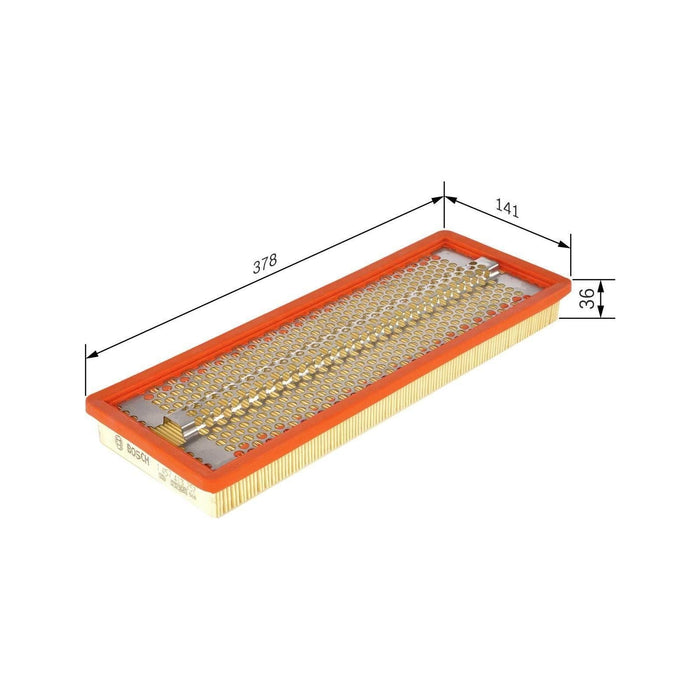 Genuine Bosch Car Air Filter S3257 fits Fiat Punto 55 - 1.1 - 93-99 1457433257