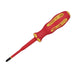 Draper XP1000 VDE PZ/SL Type Slimline Screwdriver, No.2 x 100mm 02256 Draper  - Dynamic Drive