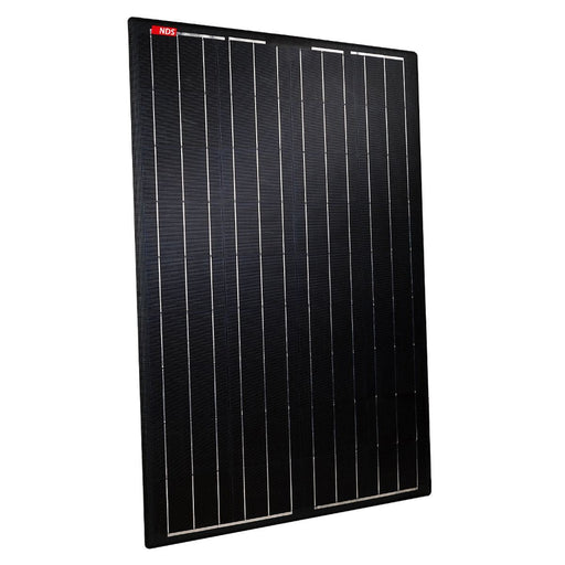 LightSolar 105W Black Solar Panel (1018 x 503 x 4mm) for Caravan Use Nova  - Dynamic Drive