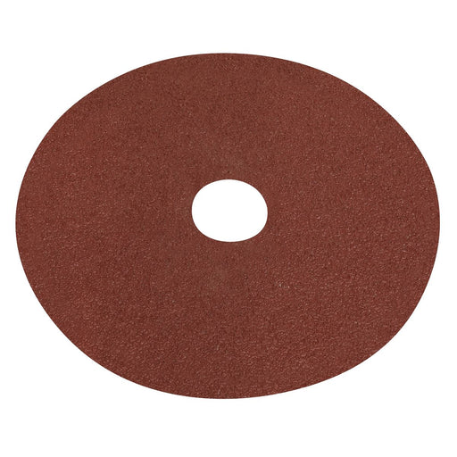 Sealey Fibre Backed Disc125mm 40Grit Pack of 25 WSD540 Sealey  - Dynamic Drive