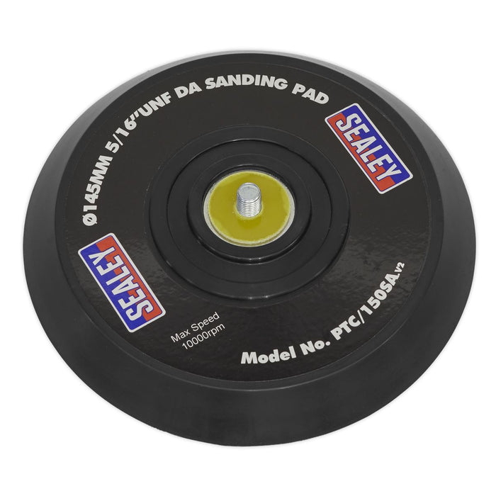 Sealey DA Backing Pad for Stick-On Discs145mmï5/16"UNF PTC/150SA