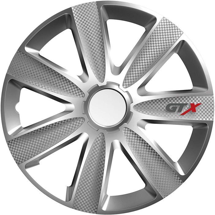 4 x GTX Wheel Trims Hub Caps 16" Covers fits Vauxhall Vectra Zafira Tigra UKB4C  - Dynamic Drive