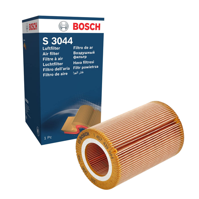 Genuine Bosch Car Air Filter S3044 fits Smart City Coupe - 0.6 - 01-04 145743304 Bosch  - Dynamic Drive