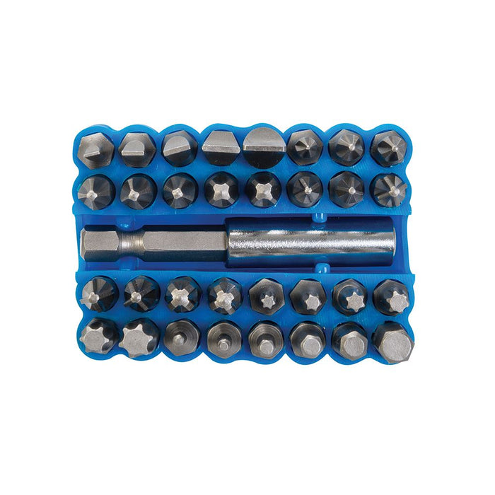 Silverline Screwdriver Bit Set 33pce 25mm SB09