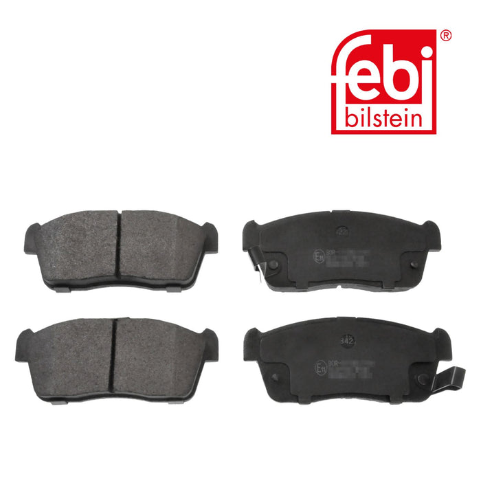 Genuine FEBI Front Brake Discs & Pads Set Vented for Daihatsu Charade