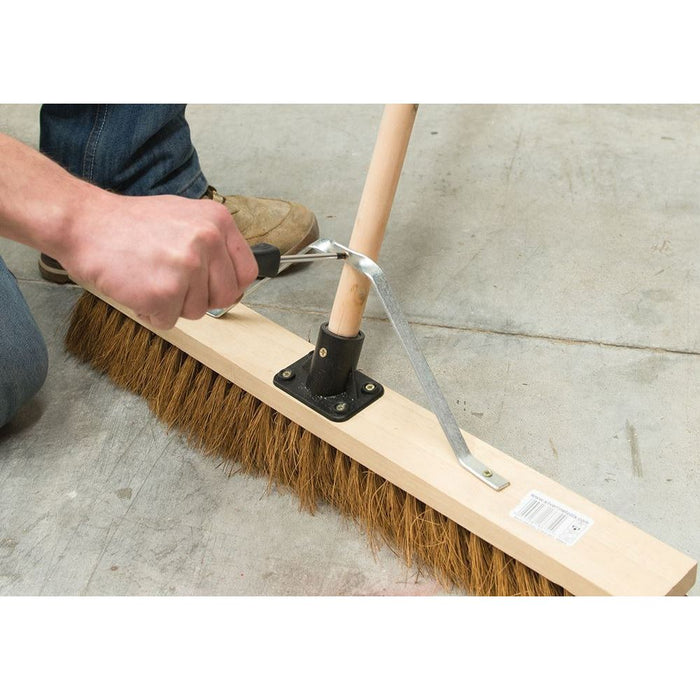 Silverline Broom Stiff Bassine 300mm (12")