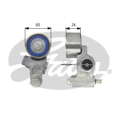 Gates Water Pump fits Nissan Qashqai DIG-T - 1.2 - 14- WP0186