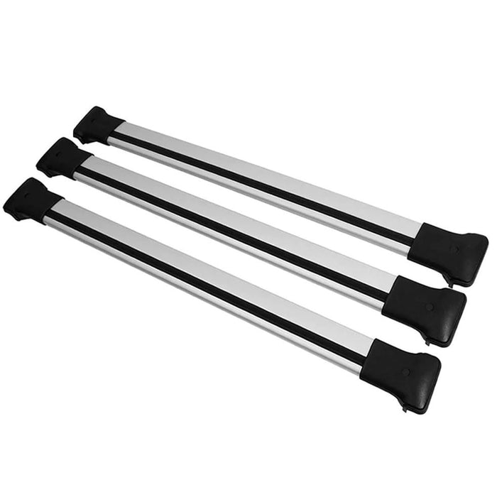 3x Roof Bars Rack Aluminium Silver fits Citroen Jumper 2006- X250 Omtec  - Dynamic Drive