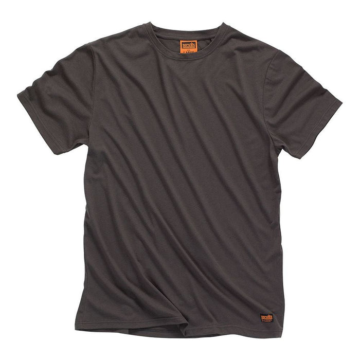 Scruffs Worker T-Shirt Graphite M Scruffs  - Dynamic Drive