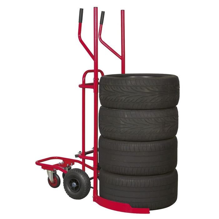 Sealey 100kg Capacity - Tyre Trolley TH003 Sealey  - Dynamic Drive