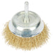 Draper Brassed Steel Crimped Wire Cup Brush, 75mm 41433 Draper  - Dynamic Drive