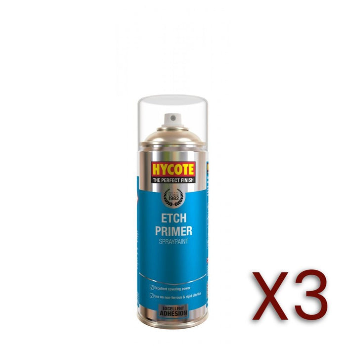 3x Hycote XUK433 Etch Primer 400ml C/O