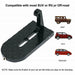 Vehicle Access Roof Of Car Door Step Rooftop Doorstep ,Latch Pedal Hook KC Summit  - Dynamic Drive