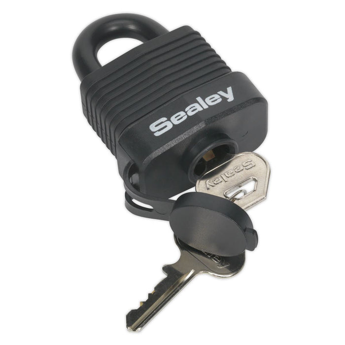 Sealey Steel Body Weatherproof Padlock 45mm