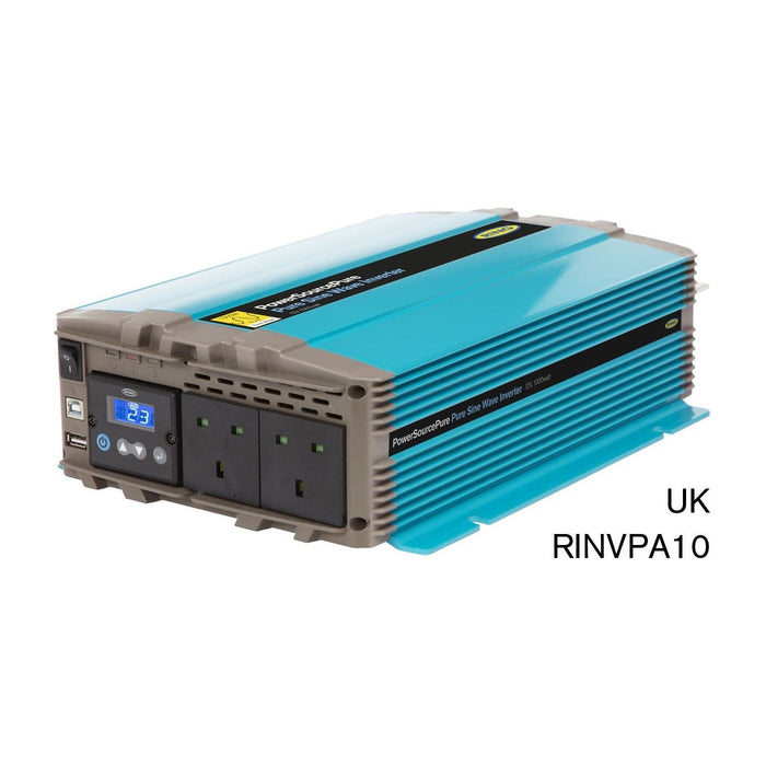 Ring Automotive RINVP1000 1000 Watt 12v Pure Sine Inverter