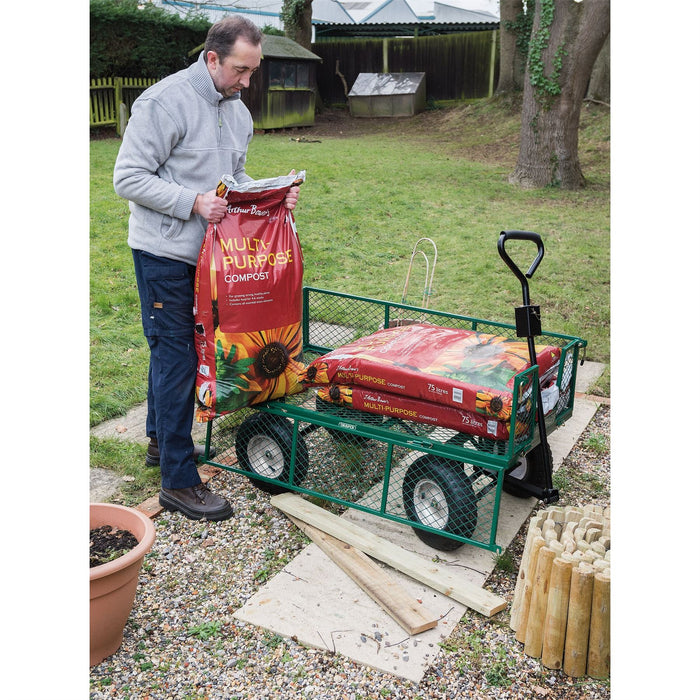 Draper Heavy Duty Steel Mesh Cart 85634 Draper  - Dynamic Drive