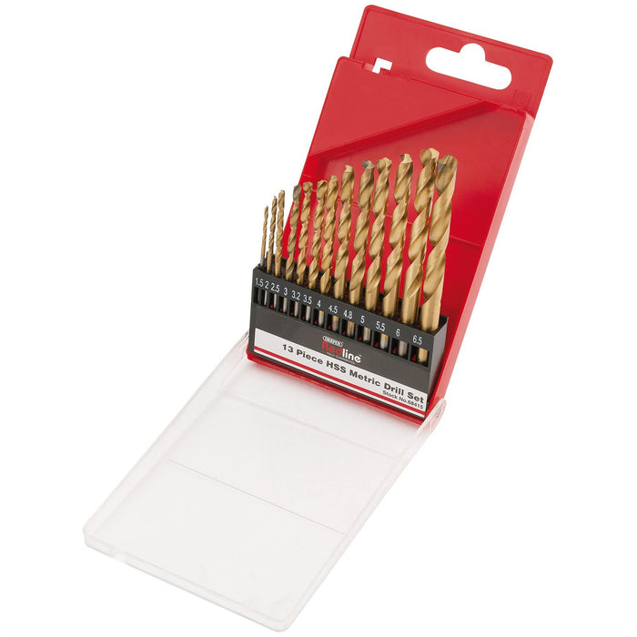 Draper HSS Metric Twist Drill Set (13 Piece) 68415