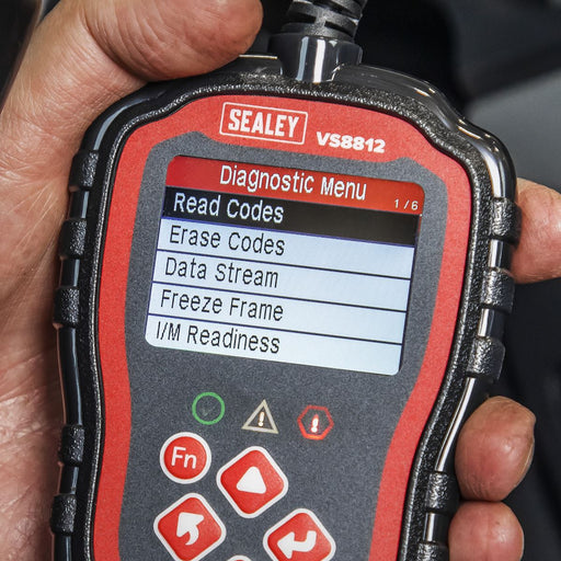 Sealey EOBD Code Reader Live Data VS8812 Sealey  - Dynamic Drive