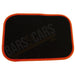 4 x Black Car Carpet Floor Mats with Orange Trim fits Citroen C1 C2 C3 C4 Saxo UKB4C  - Dynamic Drive