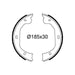 Valeo Drum Brake Shoes 564298 Automotive Part fits Ford Valeo  - Dynamic Drive