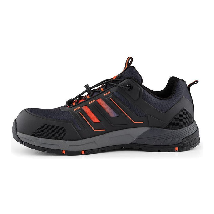 Scruffs Air Safety Trainer Black/Orange Size 7 / 41 Scruffs  - Dynamic Drive