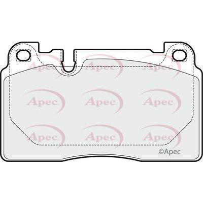 Apec Brake Pads Front Fits Audi A6 A7 Q5 Porsche Macan