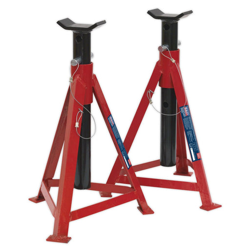 Sealey AXLe Stands (Pair) 2.5 Tonne Capacity per Stand Medium Height AS3000 Sealey  - Dynamic Drive